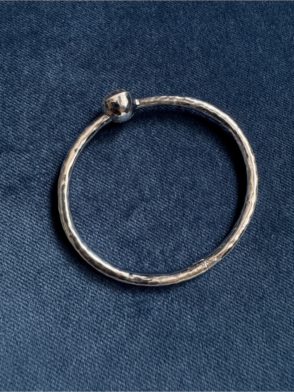IPPOLITA WONDERLAND 925 SILVER QUARTZ HINGED BRACELET BANGLE - Picture 4 of 6
